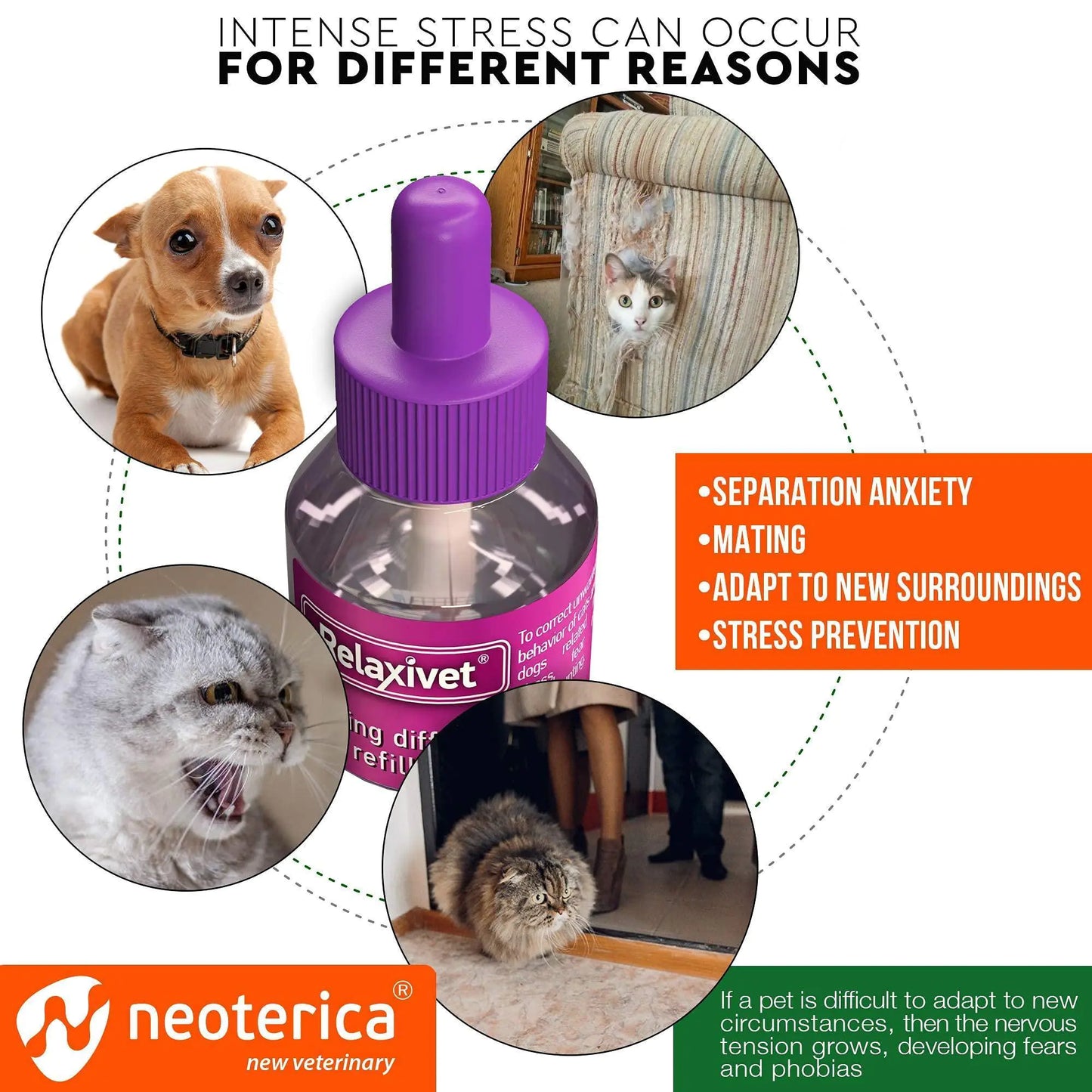Soothing Cat Pheromone Refills - Anti Anxiety 2 Pack