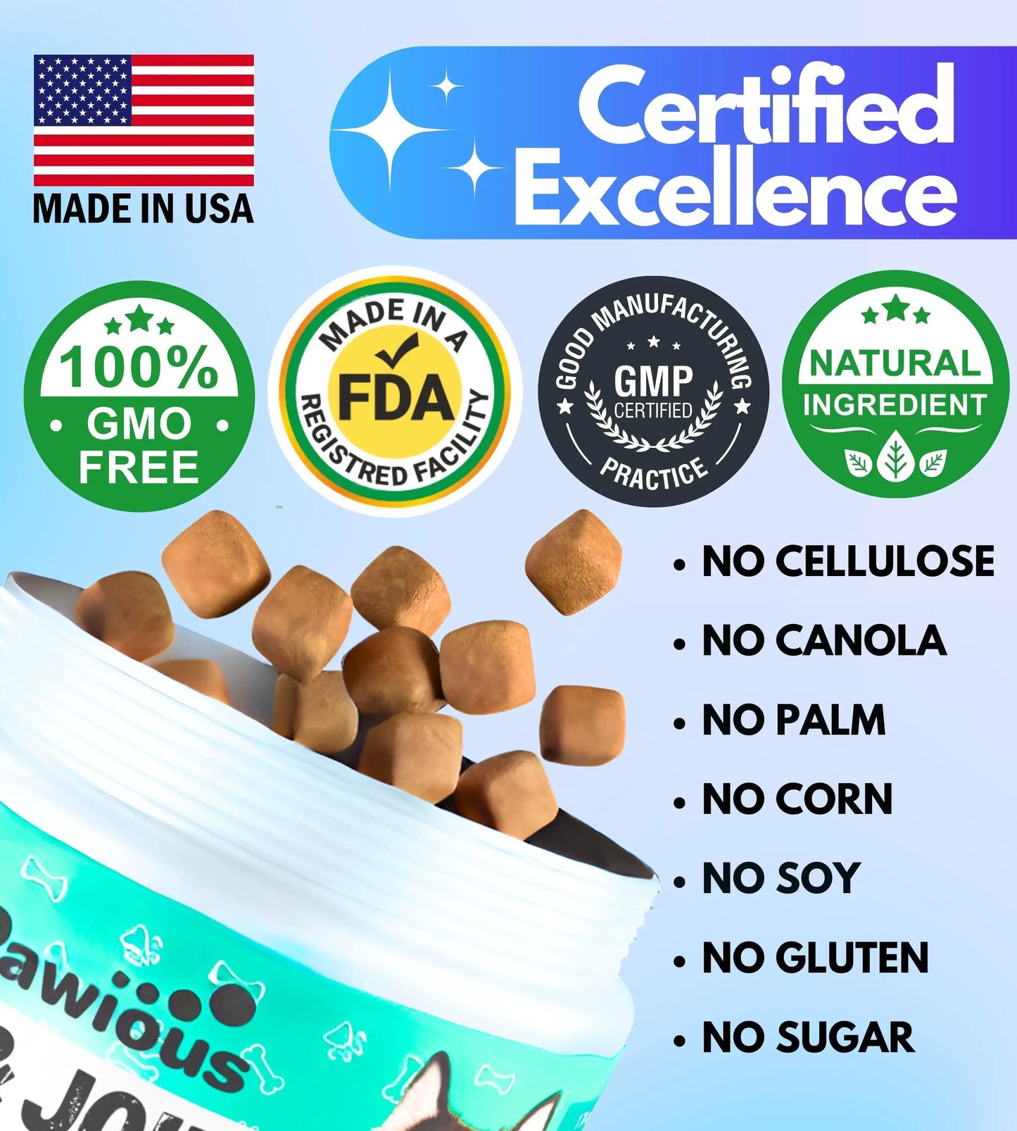 Canine Probiotic Digestive & Immune Health Chews