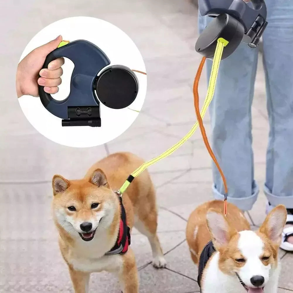 360 TwinDog Flexi-Leash