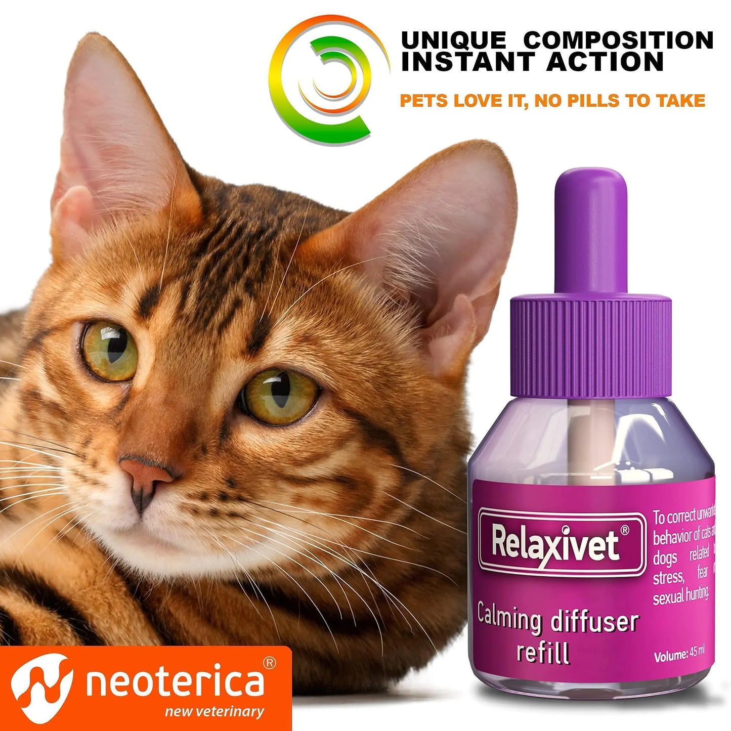 Soothing Cat Pheromone Refills - Anti Anxiety 2 Pack