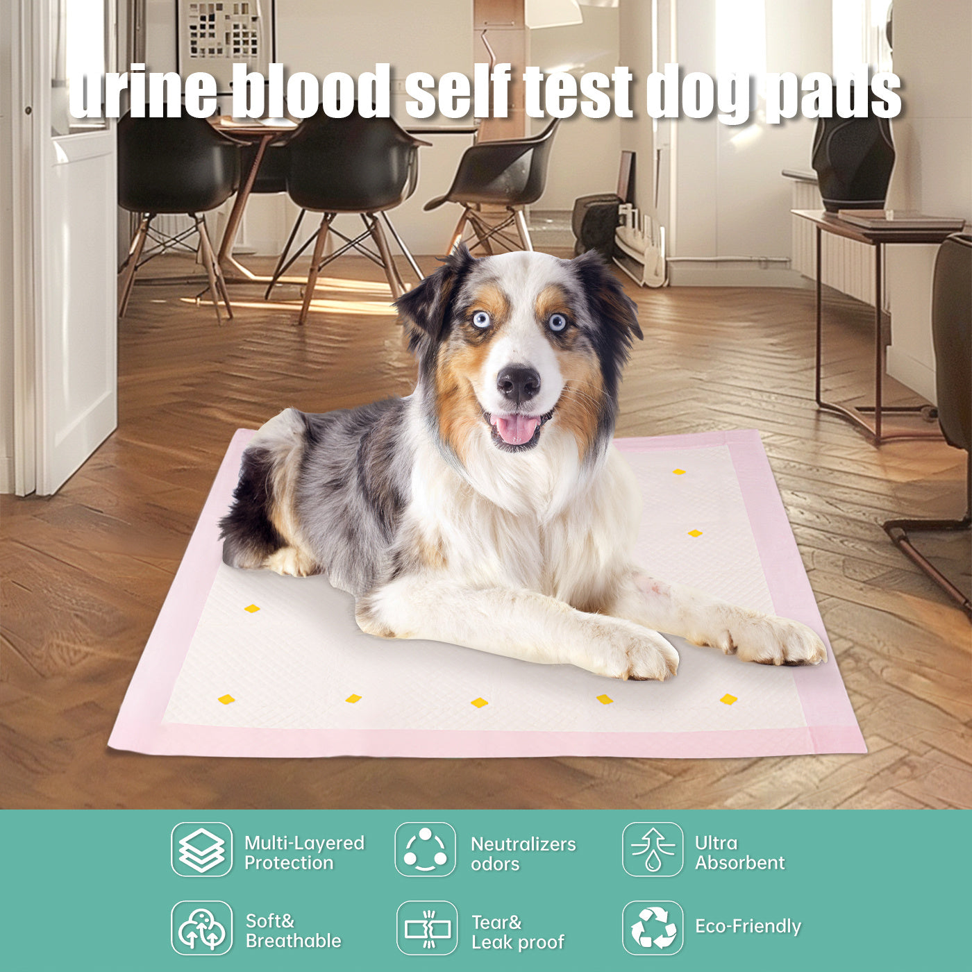 Dog Urine Blood Self Test Pad