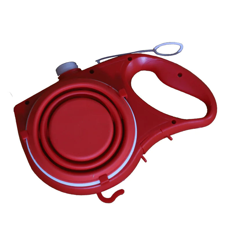 Travel Dog Leash Kit with Water Bowl