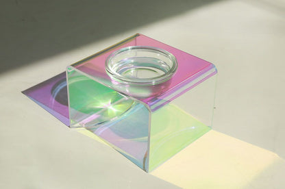 Acrylic Pet Bowl Food Basin