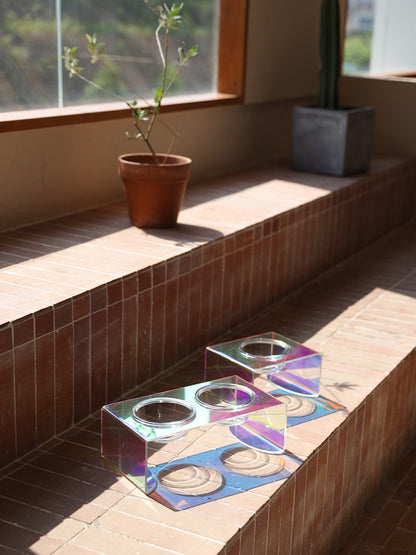 Acrylic Pet Bowl Food Basin