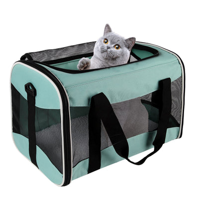 Portable Breathable Foldable Crossbody Dogs And Cats Pet Bag - Little Fur Co. #