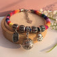Multicolored Cat Collar with bell