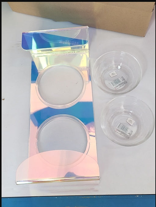 Acrylic Pet Bowl Food Basin