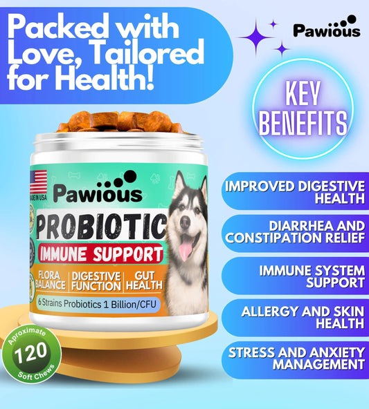 Canine Probiotic Digestive & Immune Health Chews