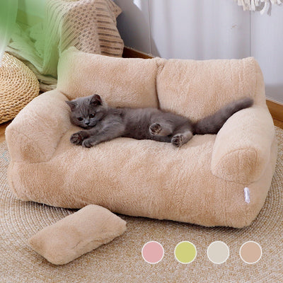 Luxury Plush Pet Bed - Little Fur Co.