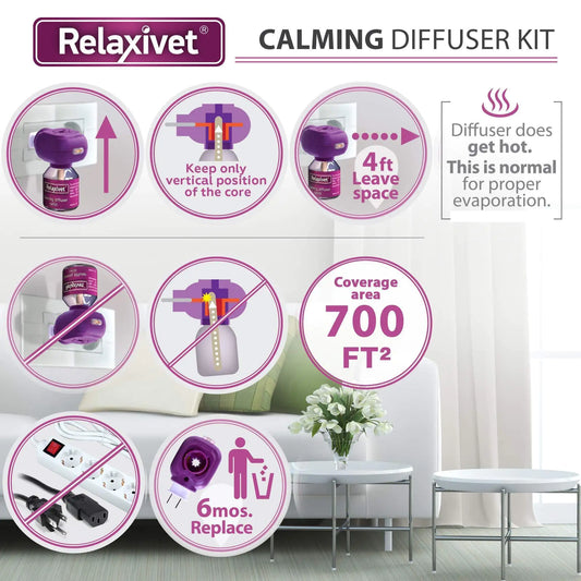 Soothing Cat Pheromone Refills - Anti Anxiety 2 Pack